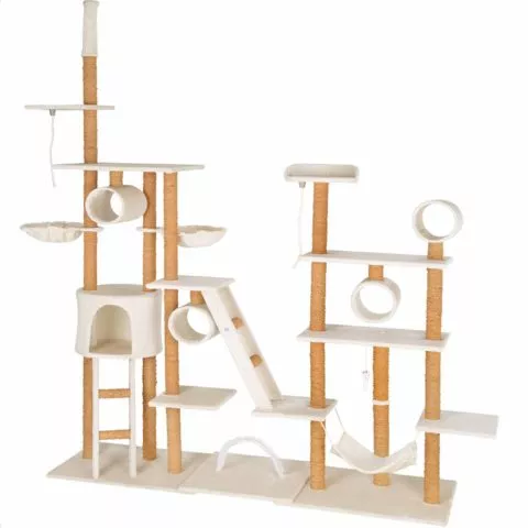 TecTake Katzen Kratzbaum Katzenbaum XXL